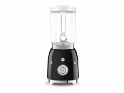 Smeg Pequeño Electrodoméstico|BLF03BLEU Licuadora de Taza Negra - 800W, 1.5L