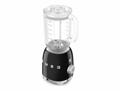 Smeg Pequeño Electrodoméstico|BLF03BLEU Licuadora de Taza Negra - 800W, 1.5L