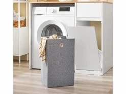 Sobuy Mueble Para Lavadora|Armario para Lavadora y Secadora con Cesta, , 100x60x90 cm