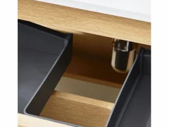 BZR198-N Conjunto de Muebles de baño 2 piezas Armario Colgante + Espejo^Sobuy