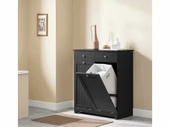Mueble de Baño con 2 Cajones y 2 Bolsas Extraíbles,^Sobuy Hot