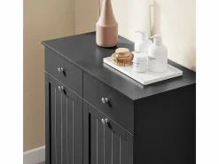 Mueble de Baño con 2 Cajones y 2 Bolsas Extraíbles,^Sobuy Hot