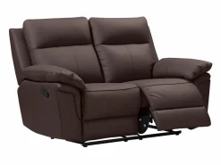Sofá 2 pl relax: manual de piel de búfalo marrón PAKITA^Vente-unique Clearance