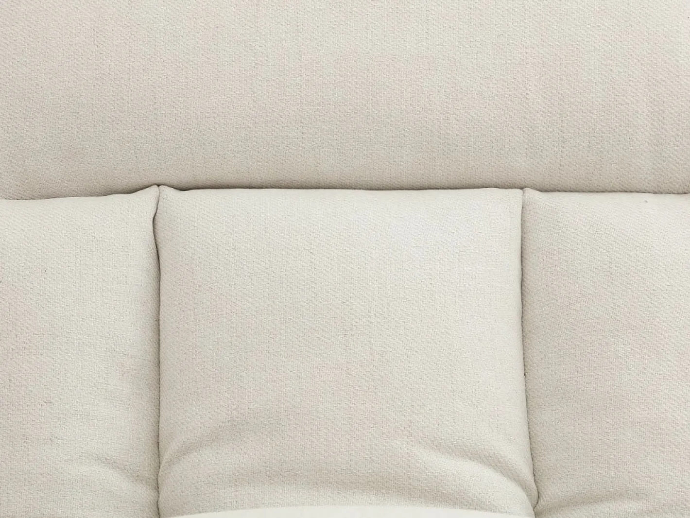 Vente-unique Sofá 3 plazas convertible clic-clac en tela PALOBU Beige Outlet
