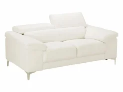 Sofá 2 plazas de piel de becerro en color SOLANGE^LINEA SOFA Sale