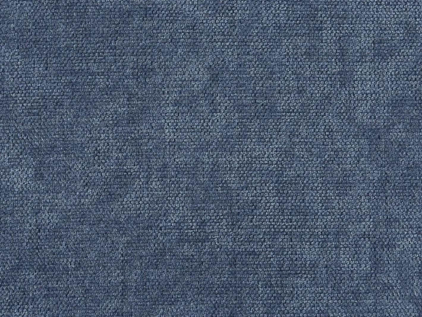 Vente-unique Sofá 2 plazas de tela color CHESTERFIELD Azul