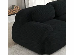 DripeX Sofá Modular|Sofás Club|Sofá 2 Plazas Modular de Pana Acanalada - con 2 Cojines - 208x103x75cm -