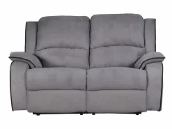 Vente-unique Sofá Relax|Sofá 2 plazas relax de microfibra color HERNANI