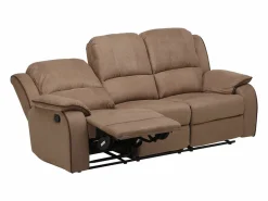 Sofá 3 plazas relax de microfibra color HERNANI^Vente-unique Sale