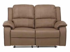 Sofá 2 plazas relax de microfibra color HERNANI^Vente-unique Hot