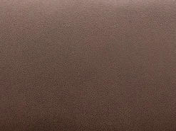 Sofá 3 plazas relax eléctrico de microfibra con aspecto de cuero envejecido color marrón ORTIANO^Vente-unique Outlet