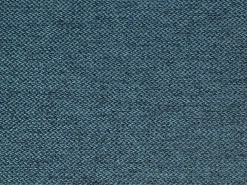 Vente-unique Sofá 3+2 plazas tela real y cojines amarillos TATUM Azul Clearance