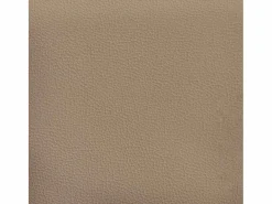 Clicnbuy Sofá 3 plazas y taburete cuero sintético color capuchino 180 cm Marru00f3n New