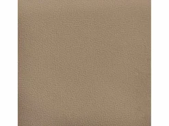 Clicnbuy Sofás De Piel Sintética|Sofá 3 plazas y taburete cuero sintético color capuchino 180 cm