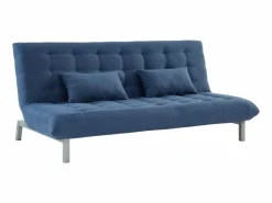 Vente-unique Sofá - 3 Plazas|Sofá De Tela|Sofá cama clic-clac 3 plazas de tela color HORNET