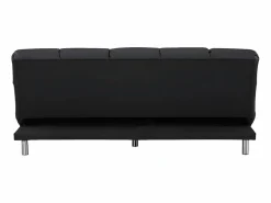 SENHO Sofá Vintage|Sofá cama clic-clac de 3 plazas estilo retro setentero con acabado en PU - MELLOW