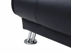 Vente-unique Todos Los Sofás|Sofá - 3 Plazas|Sofá cama clic-clac piel sintética color MAXIME