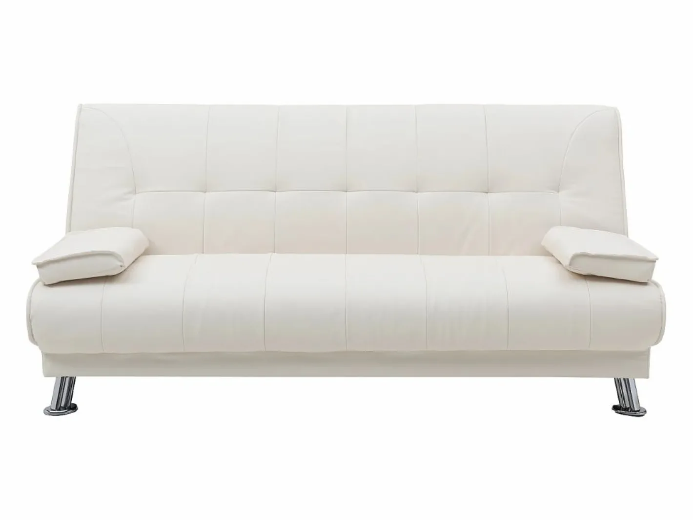 Sofá cama clic-clac piel sintética color MAXIME^Vente-unique New