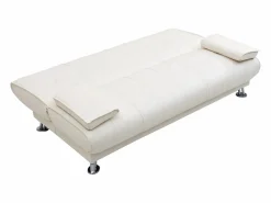 Sofá cama clic-clac piel sintética color MAXIME^Vente-unique New