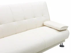 Sofá cama clic-clac piel sintética color MAXIME^Vente-unique New