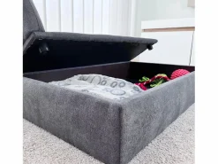 Sofá cama con canapé "Duque", 71x42x24cm^Skraut Home Sale