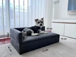Sofá cama con canapé 