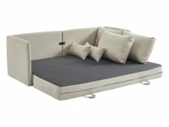 Vente-unique Todos Los Sofás|Sofá - 3 Plazas|Sofá cama convertible de 3 plazas de tela color GRECCO