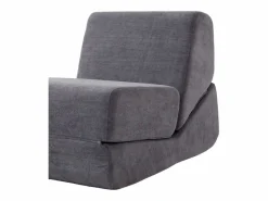 Sofá cama Convertible Relax Lectura Espuma confortable Franela Gris Sale