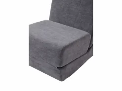 Sofá cama Convertible Relax Lectura Espuma confortable Franela Gris Sale