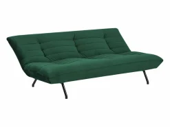 Sofá cama de 3 plazas ANATOLE de terciopelo -^Happy Garden Best