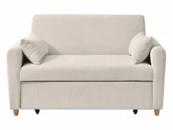 Sofá cama de 2 plazas cajón de pana AYLA^Vente-unique Discount