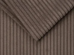 Sofá cama de 4 plazas con apertura italiana de pana beige LORETO^Vente-unique New