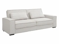 Vente-unique Todos Los Sofás|Sofá De Terciopelo|Sofá cama de 3 plazas convertible en terciopelo FINORO