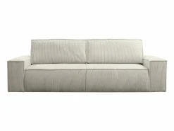 Sofá cama de 4 plazas de pana - AMELIA de Pascal Morabito^Vente-unique Discount