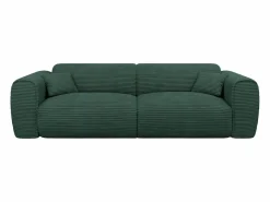 Sofá cama de 4 plazas de pana POGNIA^Vente-unique New