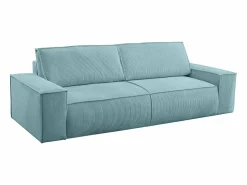 Sofá cama de 4 plazas de pana - AMELIA^Vente-unique Discount