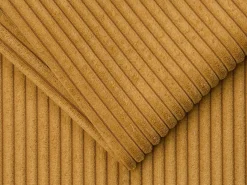 Sofá cama de 4 plazas de pana amarillo lamas 22cm LORETO^Vente-unique Sale