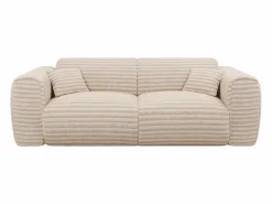 Sofá cama de 3 plazas de pana POGNIA^Vente-unique Best