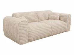 Sofá cama de 3 plazas de pana POGNIA^Vente-unique Best