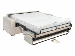 Sofá cama de 4 plazas de pana - 160 cm - 22 cm CALITO^Vente-unique Sale