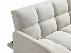 Sofá cama de 3 plazas de tela con vintage - ROREMA^Vente-unique Clearance