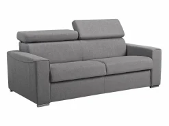 Vente-unique Sofás Y Sillones|Sofá cama de 3 plazas de tela de apertura rápida colchón - VIZIR
