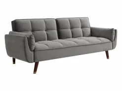 Sofá cama de 3 plazas de terciopelo GULCAN^Vente-unique Sale