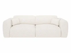 Sofá cama de 4 plazas en tela bouclé POGNI de^Maison Céphy