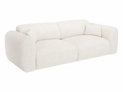 Sofá cama de 4 plazas en tela bouclé POGNI de^Maison Céphy