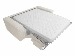 Sofá cama de 4 plazas en tela bouclé colchón de 16 cm ISSORO^Vente-unique Outlet