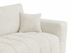 Sofá cama de 4 plazas en tela bouclé colchón de 16 cm ISSORO^Vente-unique Outlet