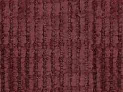 Vente-unique Colección Rouge Passion|Sofás Y Sillones|Sofá cama de 3 plazas exprés tejido chenilla burdeos cama 140cm - 14cm LORETO