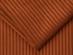 Vente-unique Sofá De Terciopelo|Sofá - 4 Plazas|Sofá cama de 4 plazas exprés de pana - 160 cm - 22 cm LORETO