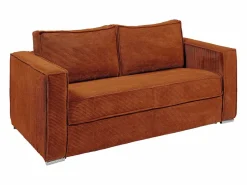 Sofá cama de 4 plazas exprés de pana - 160 cm - 18 cm LORETO^Vente-unique Clearance